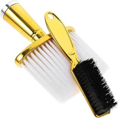 Lalafina 2gb Stylist Hair Wedge Frizieru veidošanas birste Instruments Frizieru suka Instruments Matu tīrīšanas birste Matu skūšanās birste Skūšanās birste salonam Matu suka Clean Plastic Man Comb