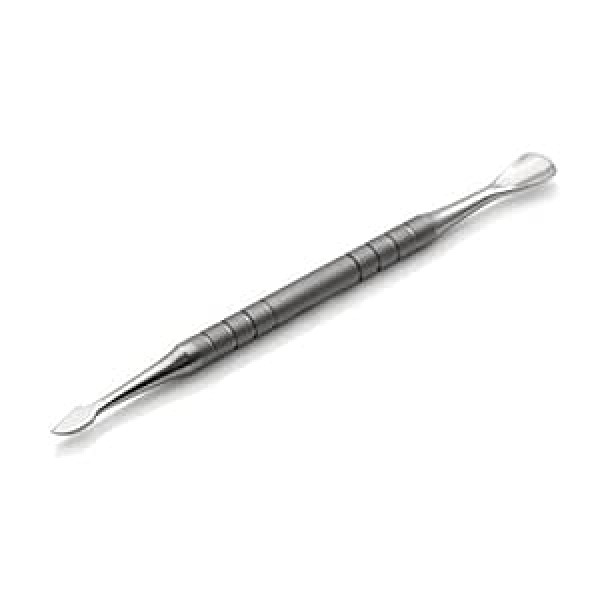 ‎Hk-Manicure Hans Kniebes Pusher 2 in 1 Cuticle Knife & | Essential Perfect Manicure Grooming Tool – Stainless Steel – Made in Germany