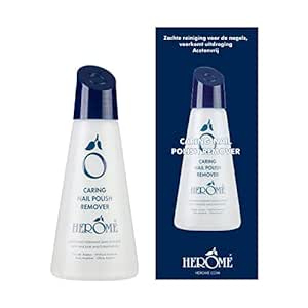 Herome Nagellackentferner Acetonfrei (Caring Nail Polish Remover) - Mild, Pflegend, effektiv und der Duft ist besonders angenehm. - 120ml.