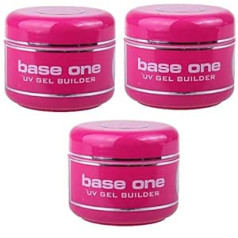 Silcare 3x Silcare UV Gel Base One Builder Pink 3 x 50 г