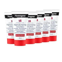 Neutrogena Norwegian Formula koncentrēts roku krēms ļoti sausām rokām, bez smaržas, 6 x 50 ml