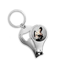 ‎Diythinker DIYthinker Keychain Nail Clippers Scissors Tool Kit Bottle Opener Gift