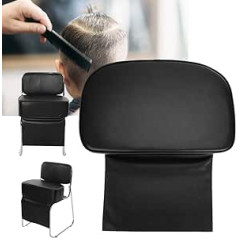 Filfeel Child Hairdressing Chair, Seat Chair for Children Chair Hairdresser Styling Barber Extra Cushion Haircut Hairdresser PU Material