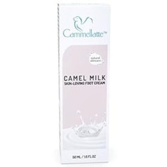 Cammellatte Camel Milk Foot Cream с маслом ши - Крем для ног для очень сухих ног и потрескавшихся пяток - Уход за ногами с алоэ вера, календулой, жожоба, масл