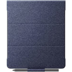 Kindle Scribe-Klapphülle mit magnetischer Befestigung (nur geeignet für Kindle Scribe), Stoff, jeansblau