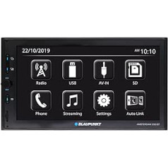 Blaupunkt Amsterdam 290 BT | 6,8 collu skārienekrāns, Bluetooth brīvroku ierīce, spoguļa režīms, USB, SDHC, 2002018000006