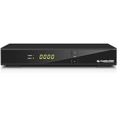 AB Cryptobox 700 Full HD Satellite Receiver DVB-S2, HEVC/H.265, LAN schwarz