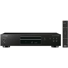 Pioneer PD-10AE Pure-Audio-CD-Player (mit Silent-Drive-Laufwerk und 10ppm-Precision-Clock) Schwarz