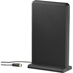 auvisio Active Indoor Antenna for DVB-T/T2 and DAB/DAB + – 35 dB/LTE Filter