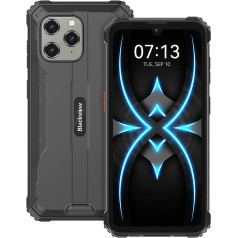 Blackview BV5300Pro mobilais tālrunis, neplīstošs Android 12 7GB+64GB ROM/TF-1TB 6580mAh akumulators 13MP + 8MP kamera 6.1" HD+ 2.3GHz astoņkodolu viedtālrunis, neplīstošs Dual SIM/Face ID/NFC/GPS