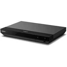 Sony UBP-X700 4K Ultra HD Blu-ray disku atskaņotājs (4K HDR, 4K straumēšanas pakalpojumi, super audio kompaktdiski (SACD), USB, WiFi, HDMI) Melns.