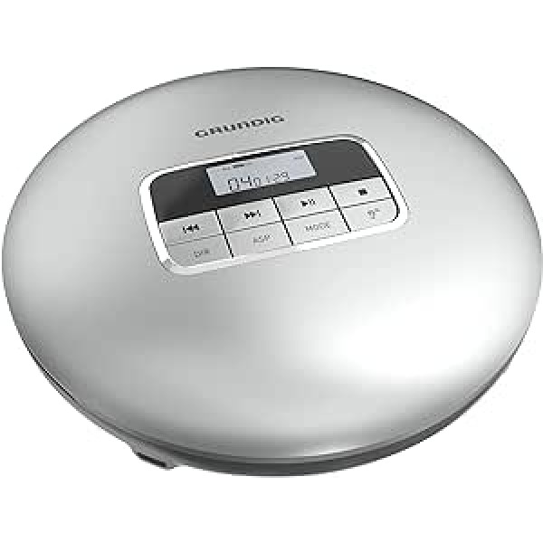 Grundig GCDP 8500 Portable CD Player Silver/Black