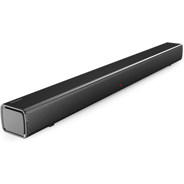 Panasonic SC-HTB100 Slim Soundbar dinamiskai skaņai ar Bluetooth, USB, HDMI un AUX-in savienojumu