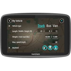 TomTom 1pn6.002.06 Go Professional 620 Navigation, Schwarz