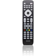 Philips SRP2018/10 Universāls apgabals (8-in-1, TV, TV2, Blu-ray, CBL, SAT, STR, VCR, Aux) schwarz