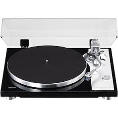 Teac TN-4D-SE analogais atskaņotājs ar tiešo piedziņu (SAEC tonearm, die-Cast alumīnija atskaņotājs, integrēts Phono EQ pastiprinātājs) Melns