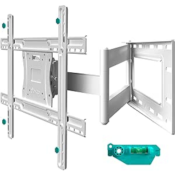 ONKRON M7L Tilting and Swivelling Bracket for TVs 40 - 75 Inches with a Weight of up to 68 kg Max VESA 600 x 400 Tilts 15° Swivel 180° Black