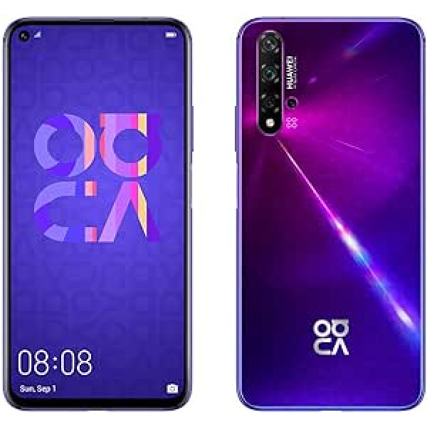 Huawei Nova 5T Dual SIM 128 GB viedtālrunis - Jāņu violets