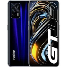 Realme GT 5G viedtālrunis 128 GB, 8 GB RAM, divas SIM kartes, spilgti zils