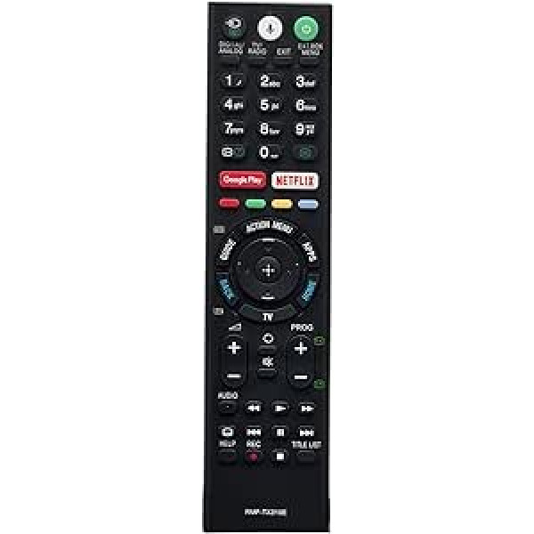 VINABTY RMF-TX310E Remote Control for Sony Android TV KD-43XG8305 KD-75XF90xx KD-55XF90xx KD-49XF9005 KD-43XG8096 KD-49XG9005 KD-49XG8096 KD-65AG8 KD-65X: G8096 KD-65X8 KD-65XG8096 KD-65X8