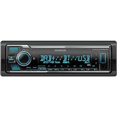 Kenwood KMM-BT506DAB USB automašīnas radio ar DAB+ un Bluetooth brīvroku komplektu (saderīgs ar Amazon Alexa, USB, AUX-In, Spotify vadība, skaņas procesors, 4 x 50 W, mainīgs apgaismojums, DAB+ antena)