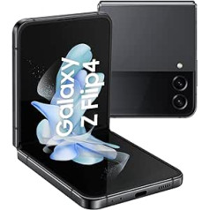 Samsung Galaxy Z Flip4 5G viedtālrunis Android Flip mobilais tālrunis 512GB Graphite + 36 mēnešu garantija [ekskluzīva Amazon]