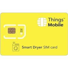 Things Mobile SIM karte INTELLIGENTE TROCNER — pasaules mēroga tīkla pārklājuma vairāku pakalpojumu sniedzēju tīkls GSM / 2G / 3G / 4G bez fiksētām izmaksām £10 iekļauts kredīts