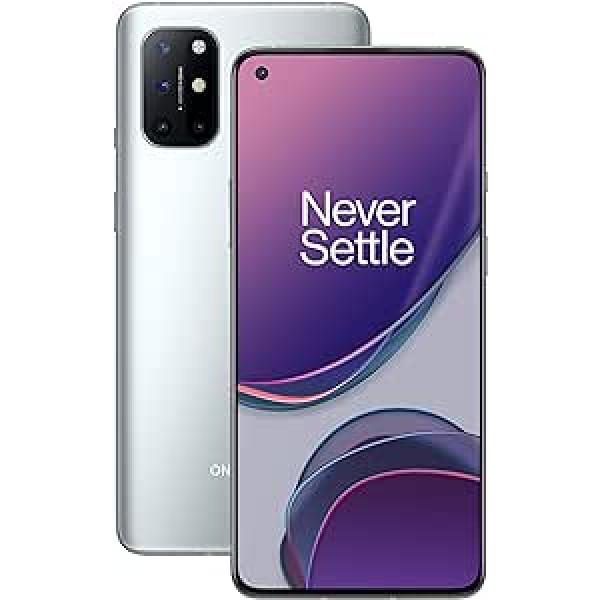 OnePlus 8T | Displejs 6,55 collu 120 Hz FHD+ šķidruma displejs | Quad kamera | 65 W šķēru uzlāde | Divas SIM kartes | 5G