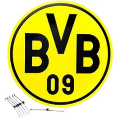 FANSAT Borussia Dortmund Satellite Cover 68 cm for Satellite Dishes
