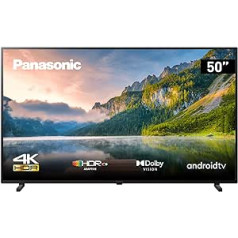 Panasonic TX-50JXW834 4K TV (50 collu televizors / 126 cm, 4K Ultra HD, viedtelevizors, vairāku HDR) melns