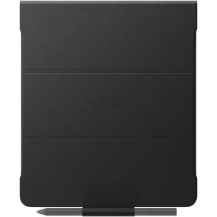 Kindle Scribe-Klapphülle mit magnetischer Befestigung (nur geeignet für Kindle Scribe), Leder, schwarz