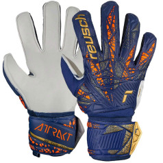 Reusch Attrakt Infinity Solid Junior cimdi 54 72 515 4410 / tumši zils / 5