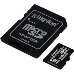 Kingston 256GB micSDXC Canvas Select Plus 100R A1 C10 Card + ADP (SDCS2/256GBCR)