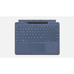 Microsoft paraksta tastatūra Surface Pro ar pildspalvu