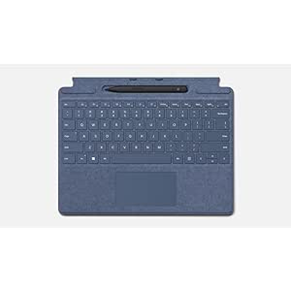 Microsoft paraksta tastatūra Surface Pro ar pildspalvu