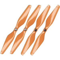 Mas Upgrade Propeller für 3DR Solo mit Eingebauter Mutter in Orange - 4 Stück im Set