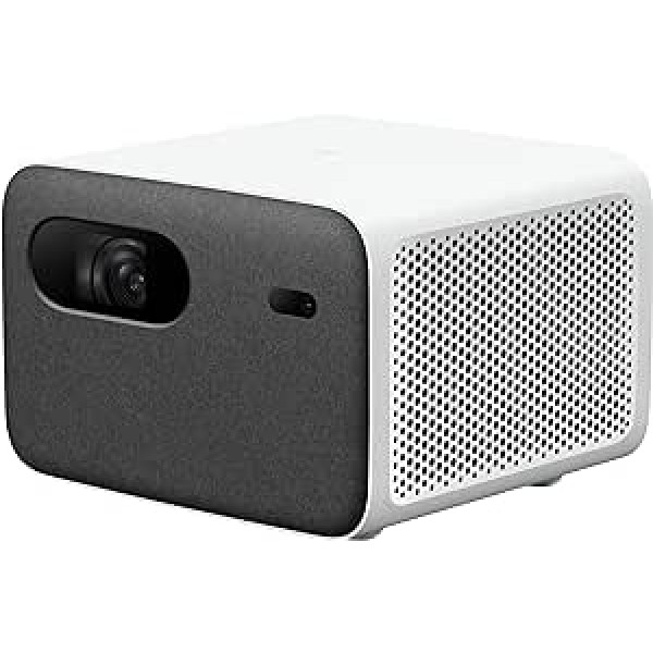 Xiaomi Mi Smart Compact Projector 2 Pro DE versijas projektors ar Google Android TV 9.0 un Google palīgu (Full HD, 60–120 collas, 1300 ANSI lūmeni, automātiskais fokuss, trapeces korekcija, stereo skaļrunis)