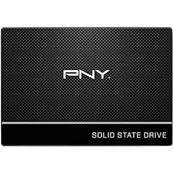 PNY CS900 500 GB 2,5 collu SATA III iekšējais cietvielu diskdzinis (SSD) — (SSD7CS900-500-RB)