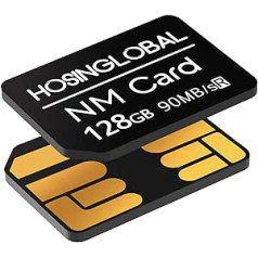 NM Memory Card 128GB 90MB/S Nano Memory Card Nano Card Only Suitable for Huawei P30/P40/P50/P60 Series/Mate20 Series/Mate30 Series/Mate40 Series/Nove 5 Series Nano 128GB Card