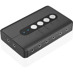 DigitalLife External 7.1/5.1 USB Type-A Sound Card for PC and Mac