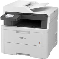 Brother MFC-L3740CDWE EcoPro Compact 4-in-1 Colour LED Multifunction Device with WLAN/LAN, ADF and Duplex Printing