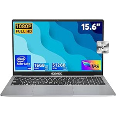 ACEMAGIC Laptop 15.6 Inch Full HD, Intel N95 Notebook 16GB DDR4 RAM 512GB SSD, Windows 11 2.4G/5G WiFi,BT5.0,Type_C, USB3.2,HDMI,Webcam Computer