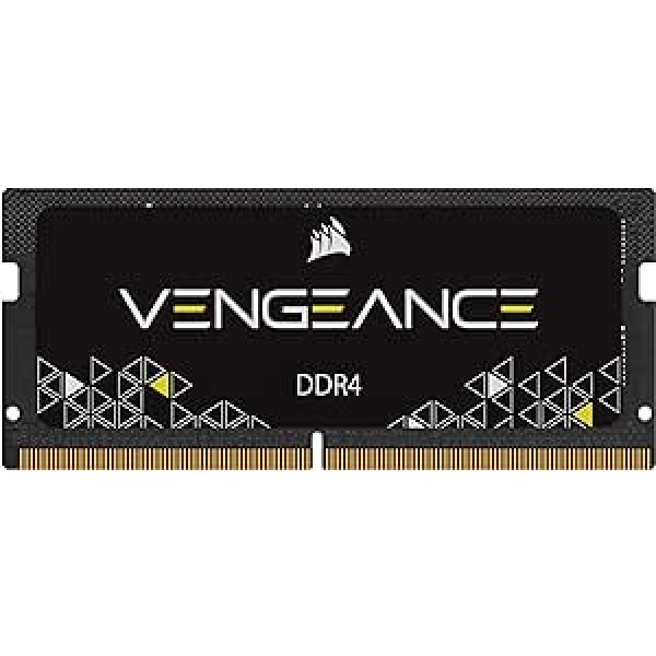 Vengeance Performance atmiņas komplekts 8GB (1x8GB) DDR4 3200 CL22 nebuferēta SODIMM atmiņa 11. paaudzes Intel Core procesoriem