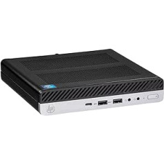 HP EliteDesk 800 G4 PC mini dators Intel i5-8400T RAM 8GB SSD 240GB Windows 10 Pro (atjaunots)