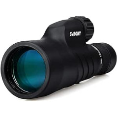 Svbony SV45 Zoom Monocular 10-30 x 50, HD Waterproof, Bak4 Prism FMC Optics Monocular Telescope Mini Spotting Scope for Bird Watching, Hunting, Camping, Hiking