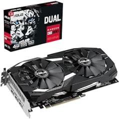 ASUS Dual Radeon RX 560 4GB Graphics Card AMD Radeon RX560, PCIe 3.0, 4GB GDDR5 Memory, HDMI 2.0b, 2x DisplayPort 1.4, DUAL-RX560-4G