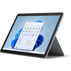 Microsoft Surface Go 2,0–26,7 cm (10,5 zolls) skārienekrāns — Intel Core m3–8 GB Speicher — 128 GB SSD — WiFi + LTE — platīns (neuestes modelis) (Generalüberholt)