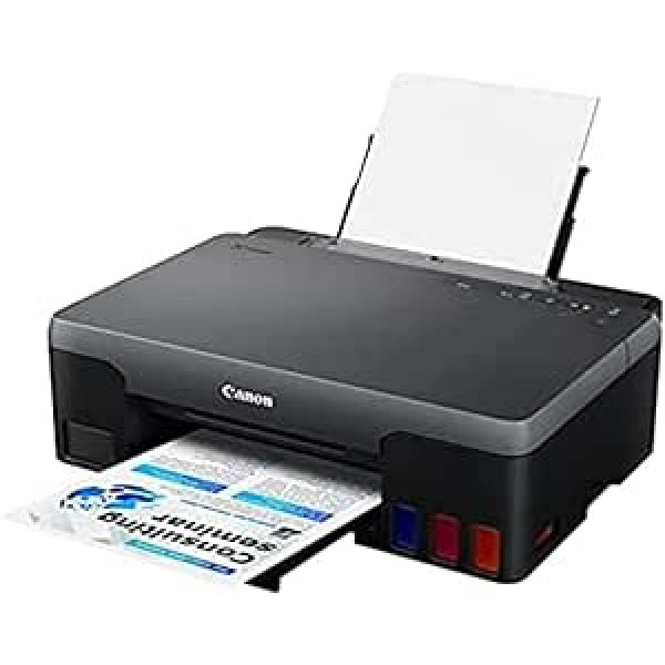 Canon PIXMA G1520 printeris Megatank daudzfunkciju sistēma DIN A4 (kopētājs, krāsu printeris, fotoattēlu printeris, 4800 x 1200 DPI, USB, abpusējā drukāšana), melns