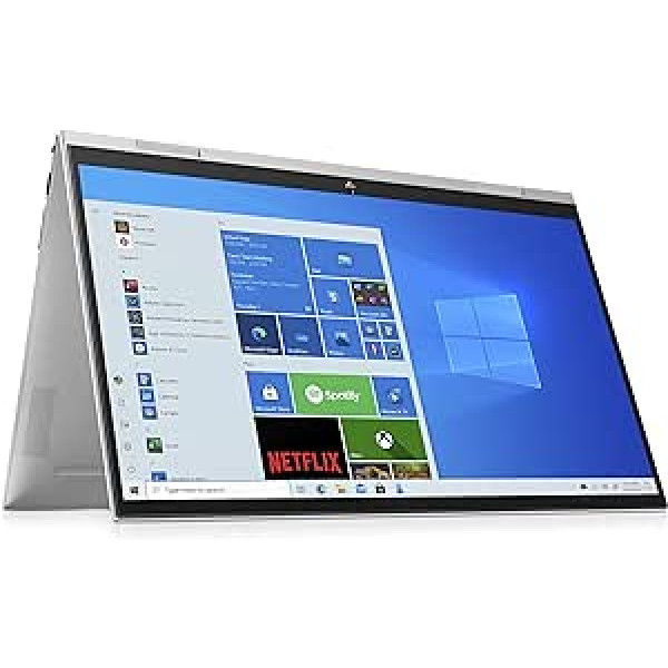 HP ENVY x360 15-es0057ng (15,6 collu / Full HD IPS Touch) 2-in-1 konvertējams klēpjdators (Intel Core i5-1135G7, 16 GB DDR4 RAM, 512 GB SSD, Intel Iris Xe Graphics, Windows 11, QWERTZ)