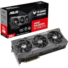 ASUS TUF Gaming AMD Radeon RX 7900 XT OC Edition Gaming Graphics Card (PCIe 4.0, 20GB GDDR6 Memory, 1x HDMI 2.1, 3X DisplayPort 2.1, GPU Tweak III, TUF-RX7900XT-O20G-GAMING)